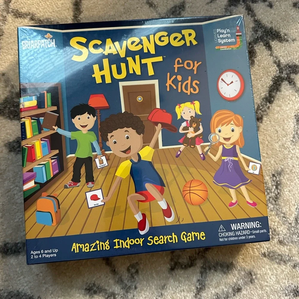 Scavenger Hunt for Kids - Colorful Indoor Search Game